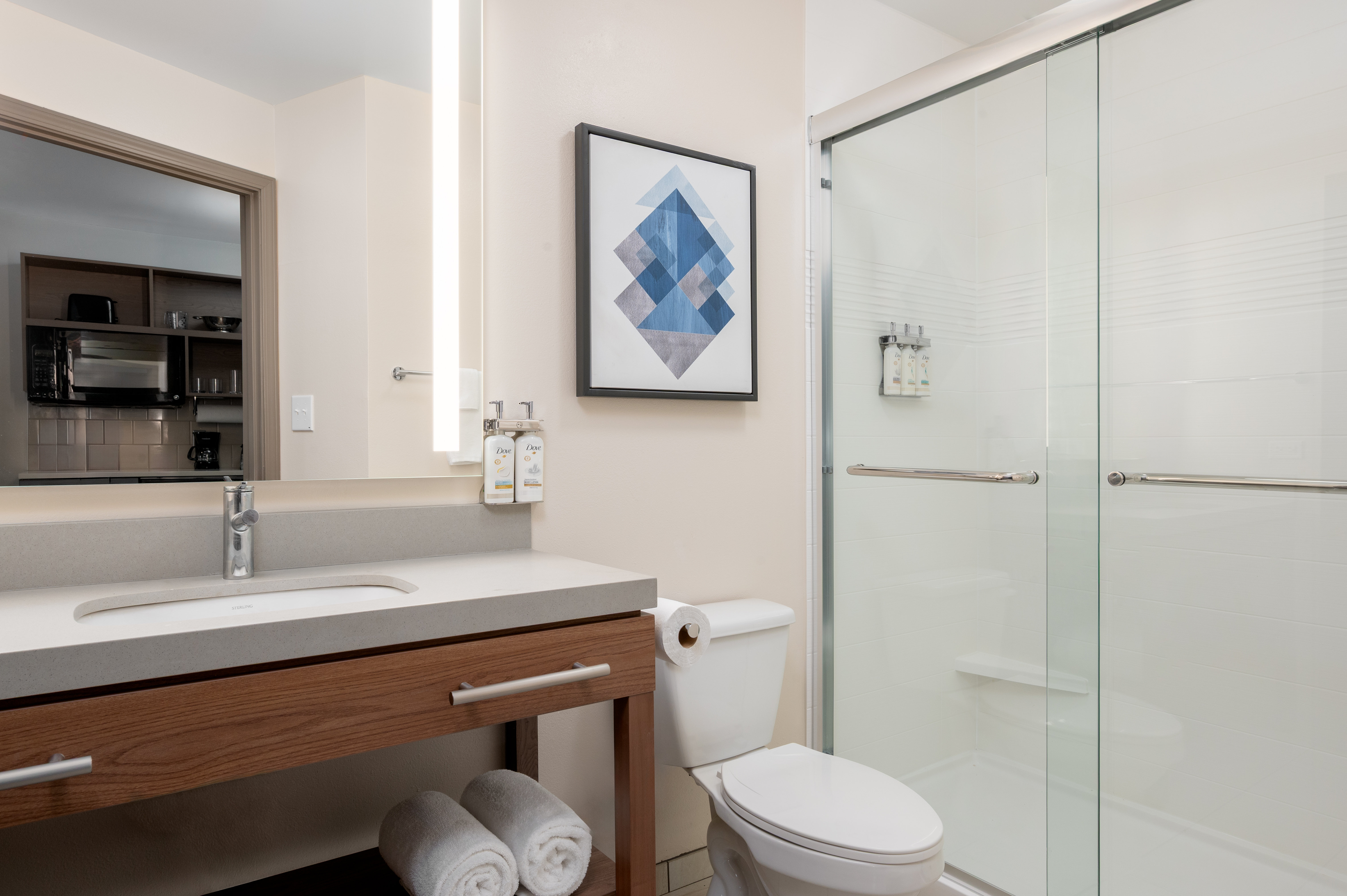 جناح استوديو بسريرين كوين، CANDLEWOOD SUITES MOORESVILLE 4/5