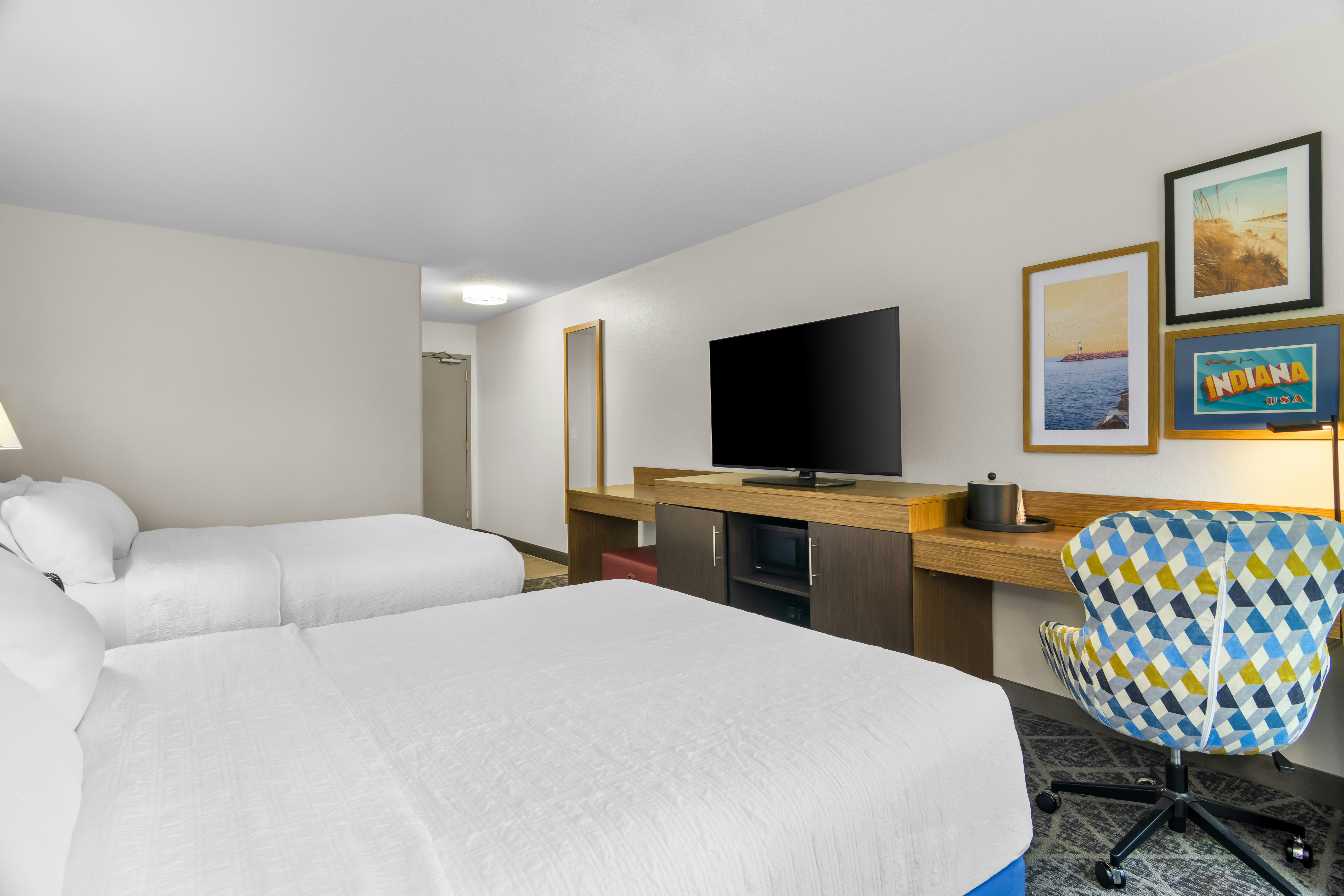 غرفة بسريرين كوين، Hampton Inn Portage 7/10