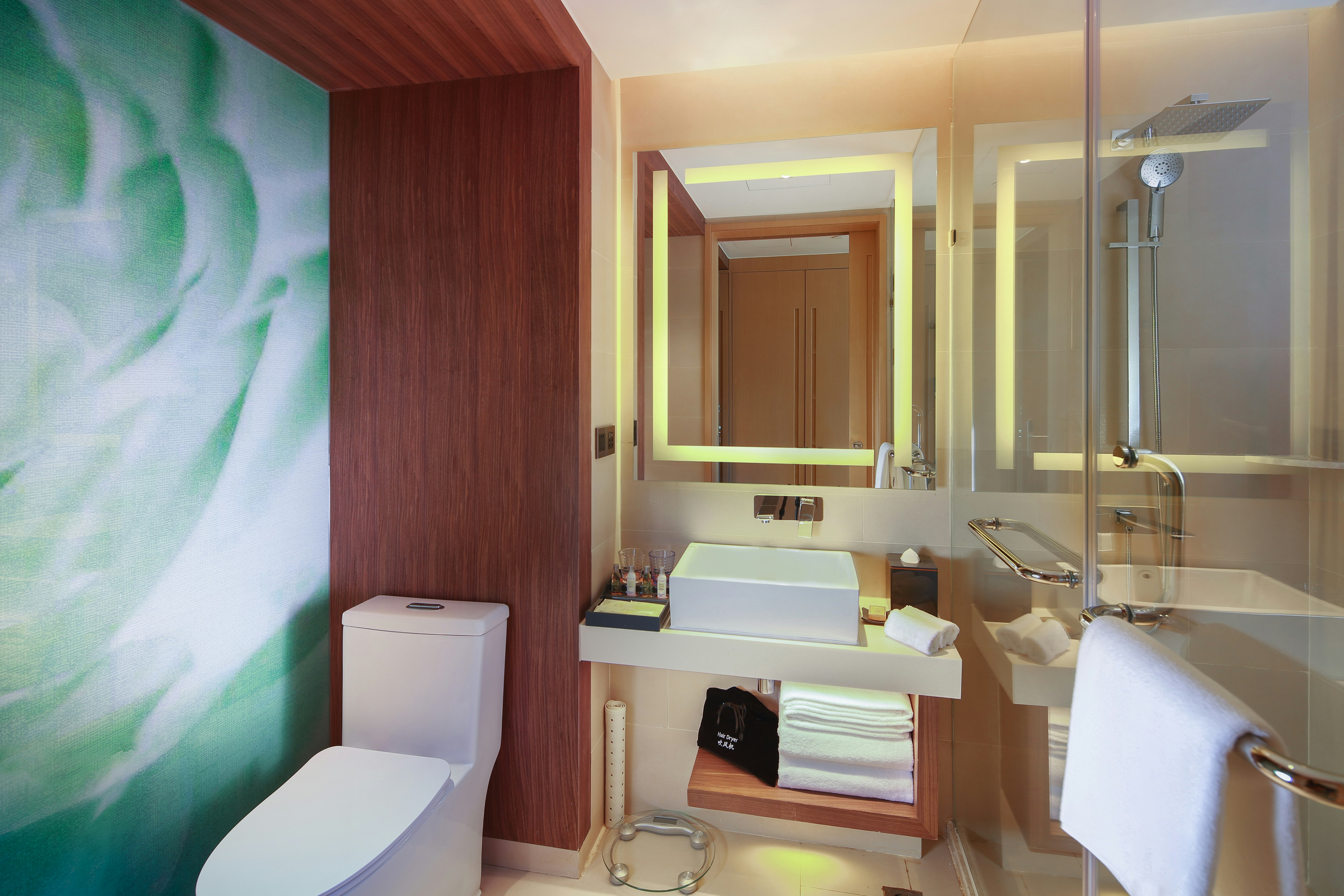 غرفة بسريرين منفصلين، Hilton Garden Inn Qidong 6/6