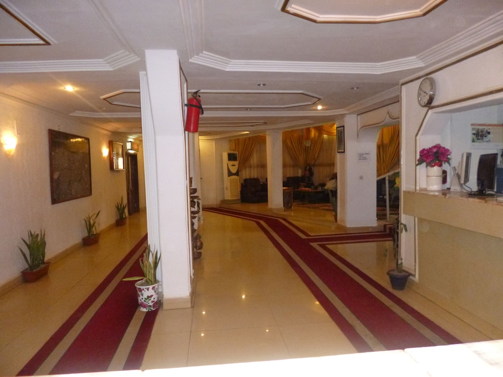 Lobby at Tenere Hotel, NIAMEY