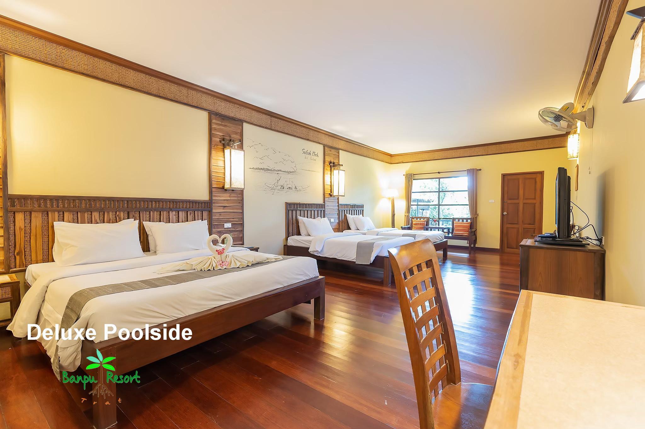 Family, King and Twin Beds, Pool Access