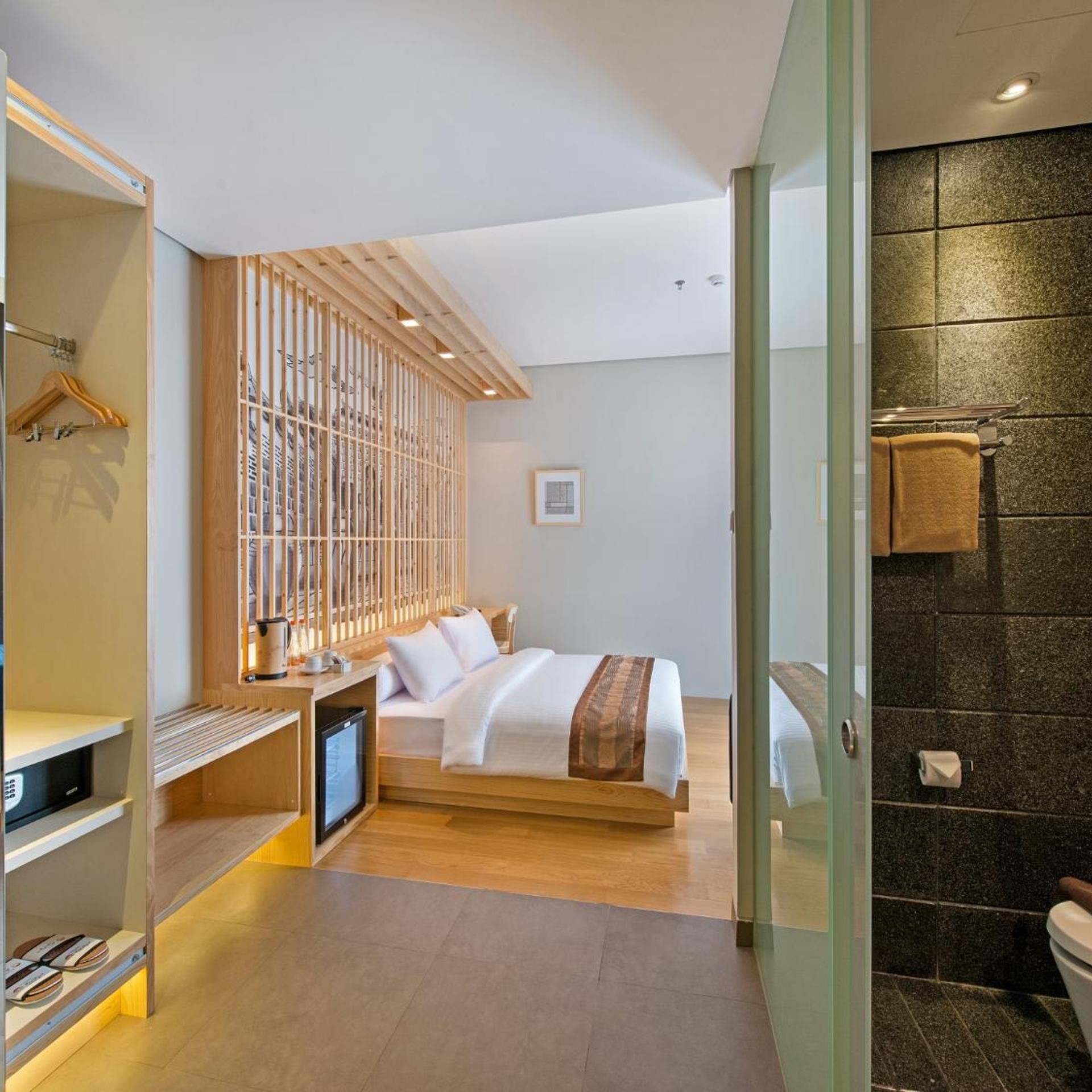 غرفة ديلوكس بسرير مزدوج بشرفة، Tama Boutique Hotel 9/10