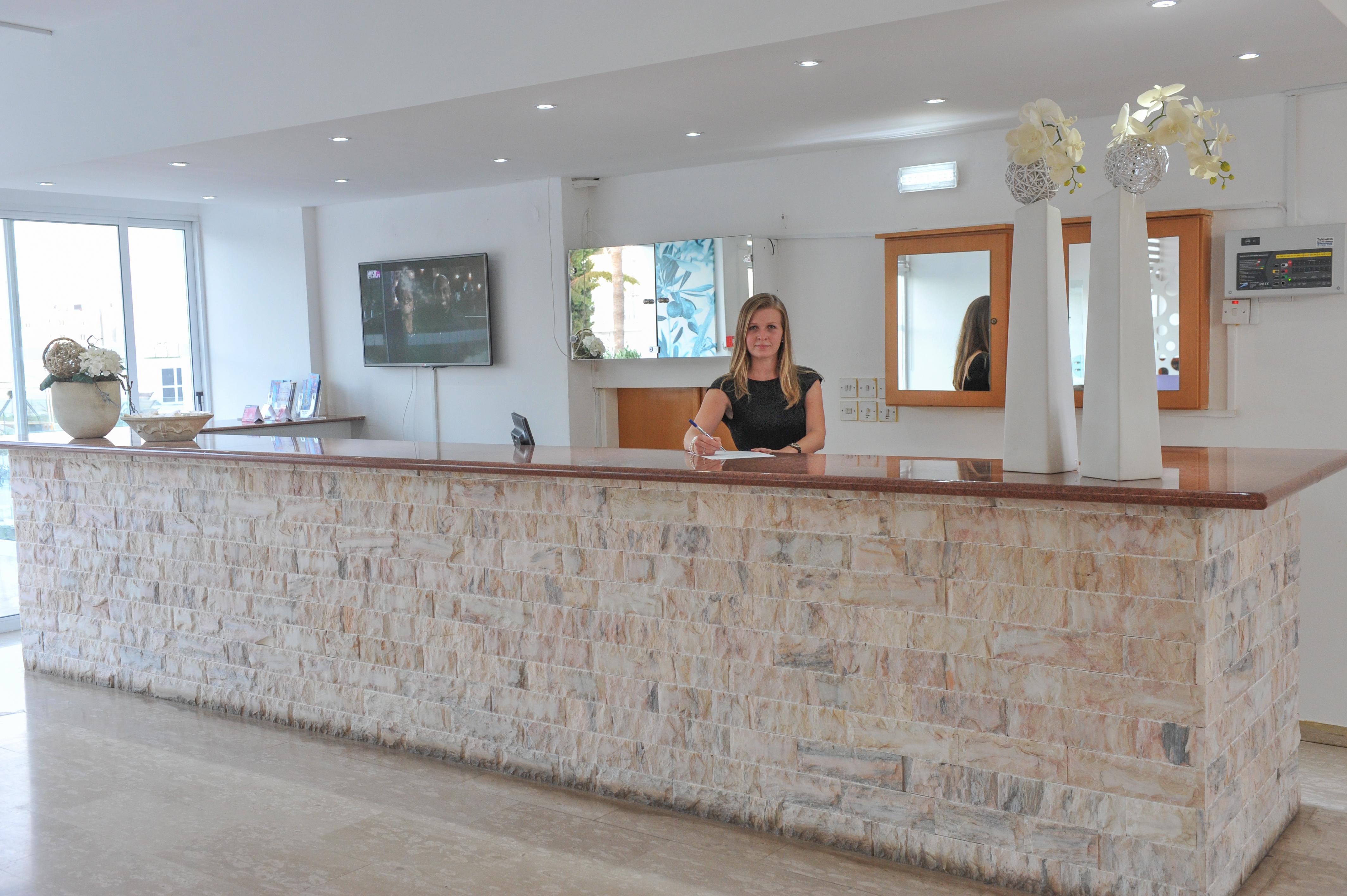 Lobby at Fedrania Gardens, AYIA NAPA