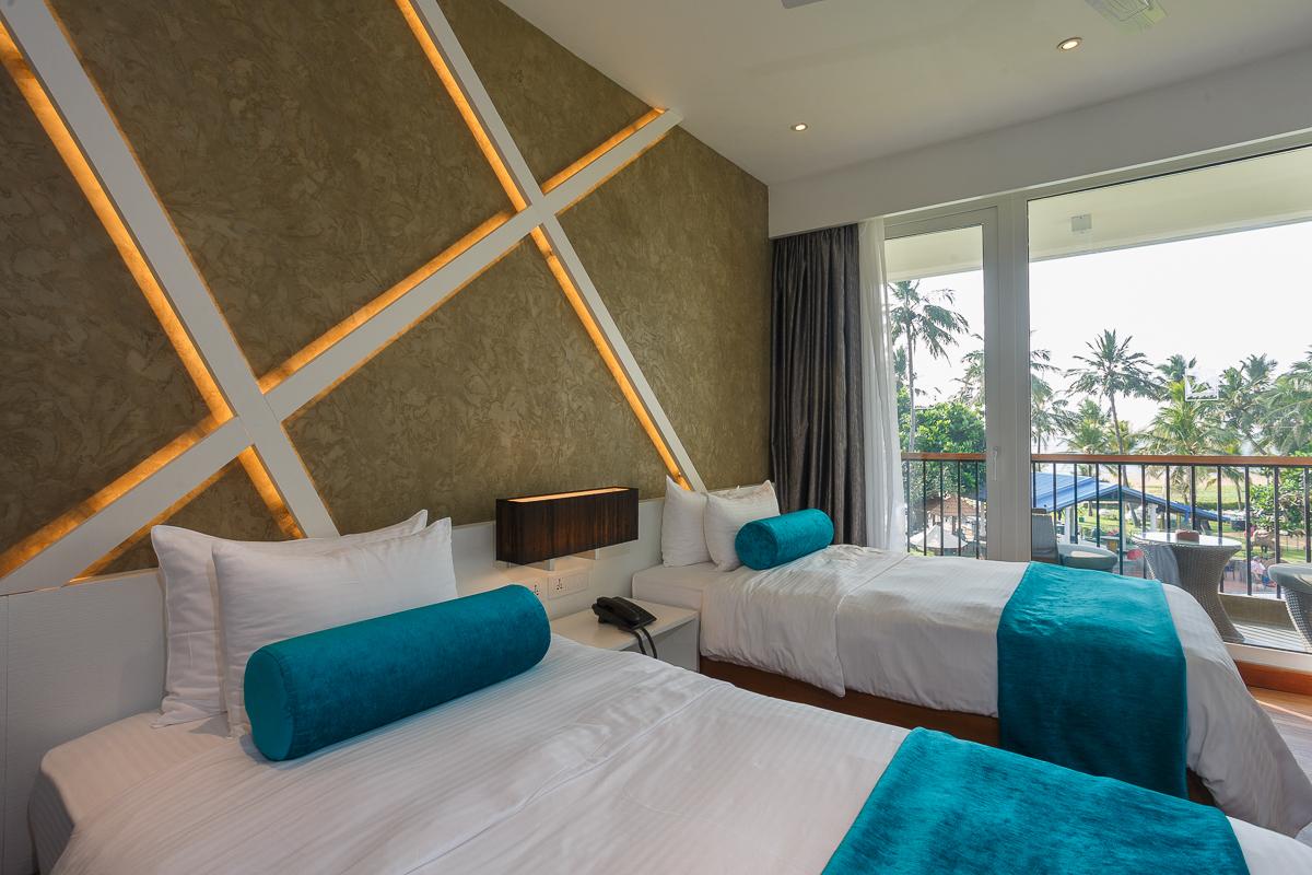 Ocean, Deluxe, Twin Beds