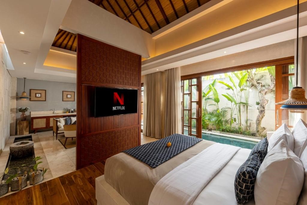 فيلا بسرير كينج بغرفة نوم واحدة، Asvara Villa Ubud by Ini Vie Hospitality 2/5
