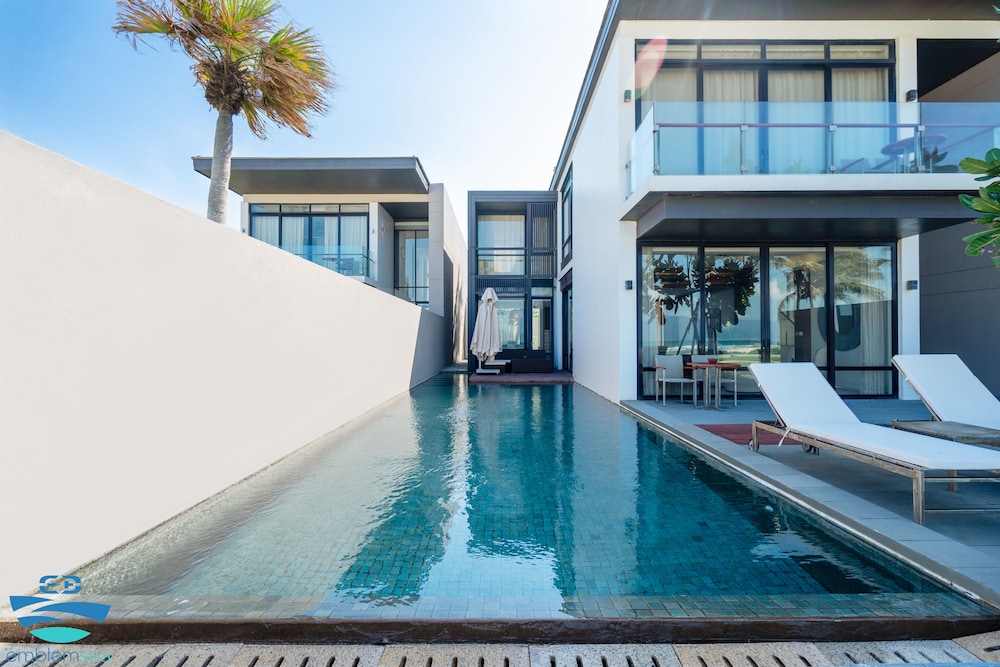 Beach front villa by Emblemsea in hyatt 40/50