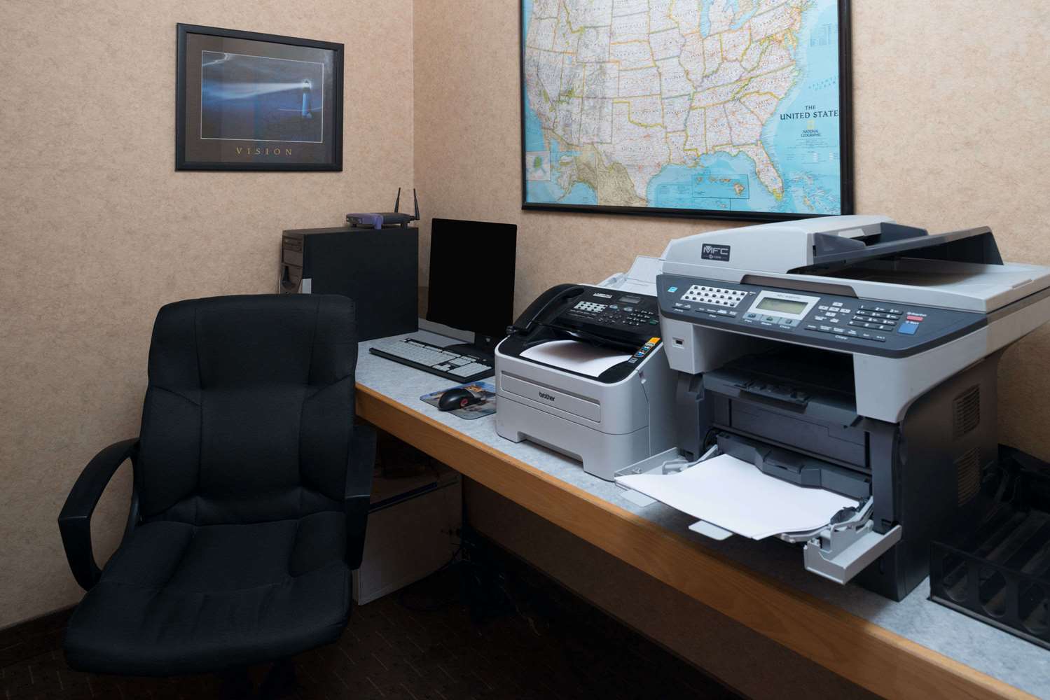 work area