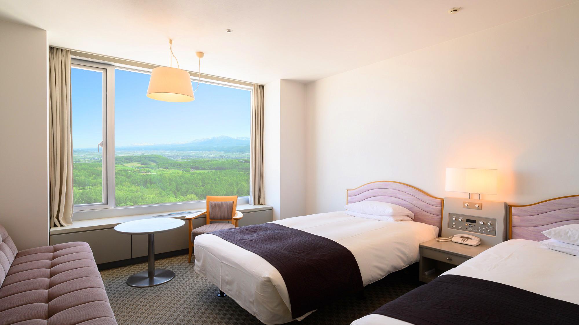 Room, Single, Twin Beds, Tokyo View, High Floor
