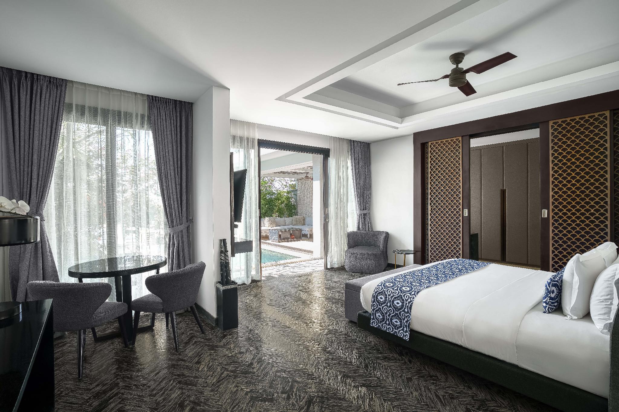 غرفة بإطلالة على البحر بغرفة نوم واحدة، Prasana By Arjani Resort 3/4
