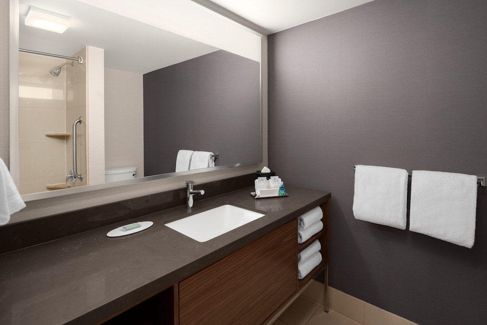 غرفة بسرير كينج بإطلالة على المدينة مع أريكة، Courtyard by Marriott Seattle Bellevue/Downtown 6/6