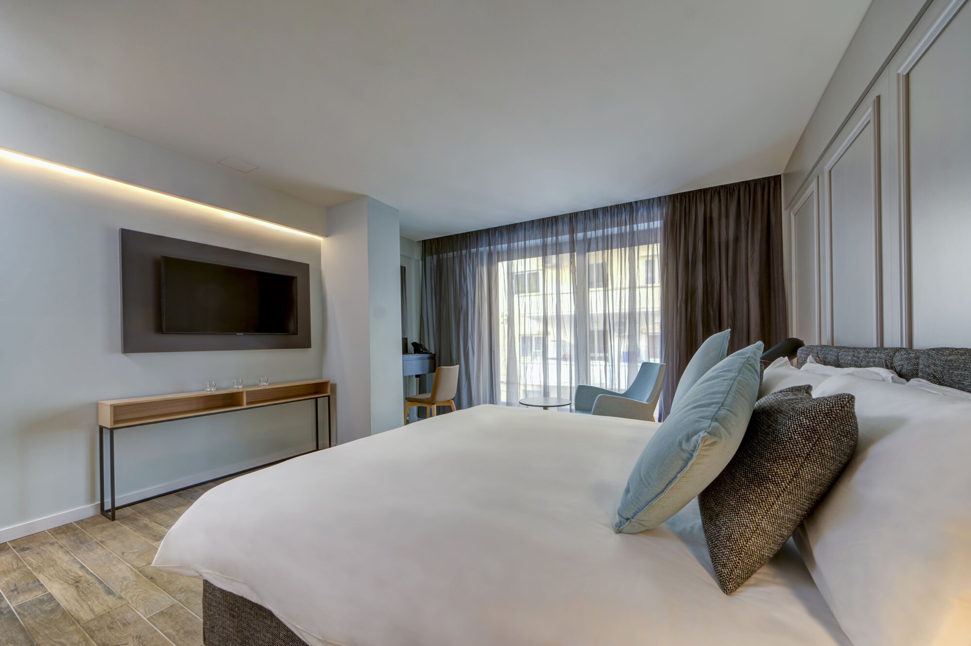 غرفة كلاسيكية بسرير مزدوج، Land's End Boutique Hotel 3/5