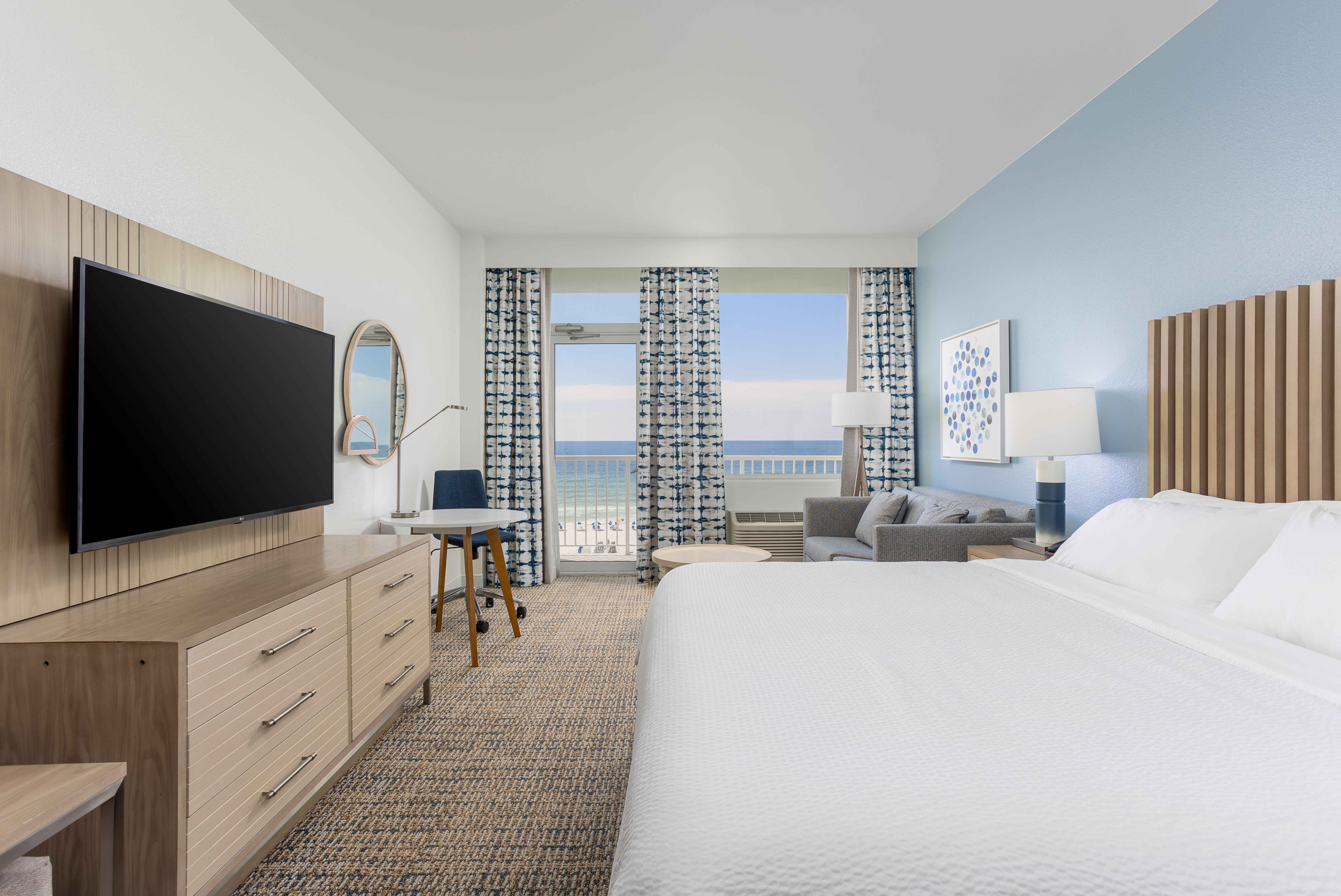 Room, King Bed, Gulf Front, Balcony