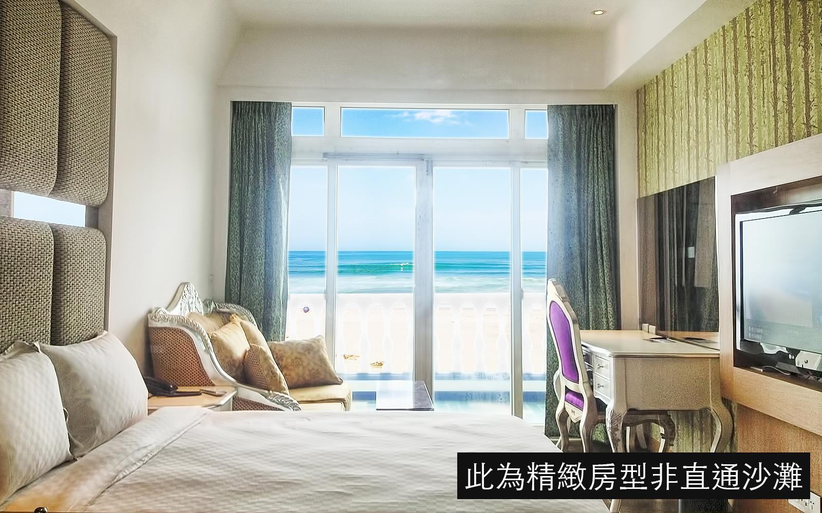 Elegant, Double Bed, Sea View, No Bathroom