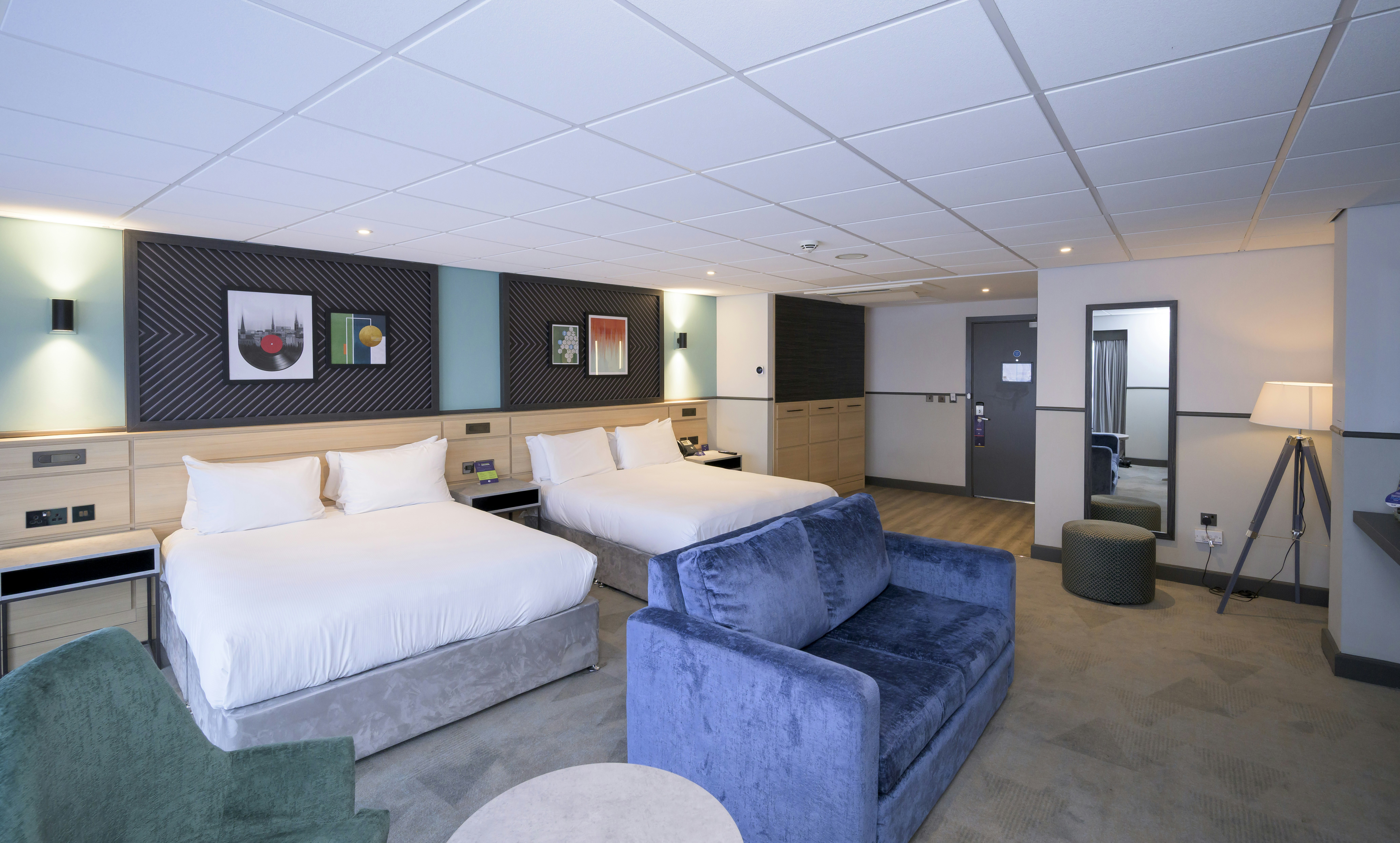 غرفة ديلوكس بسريرين كوين، DoubleTree by Hilton Coventry Building Society Arena 3/10