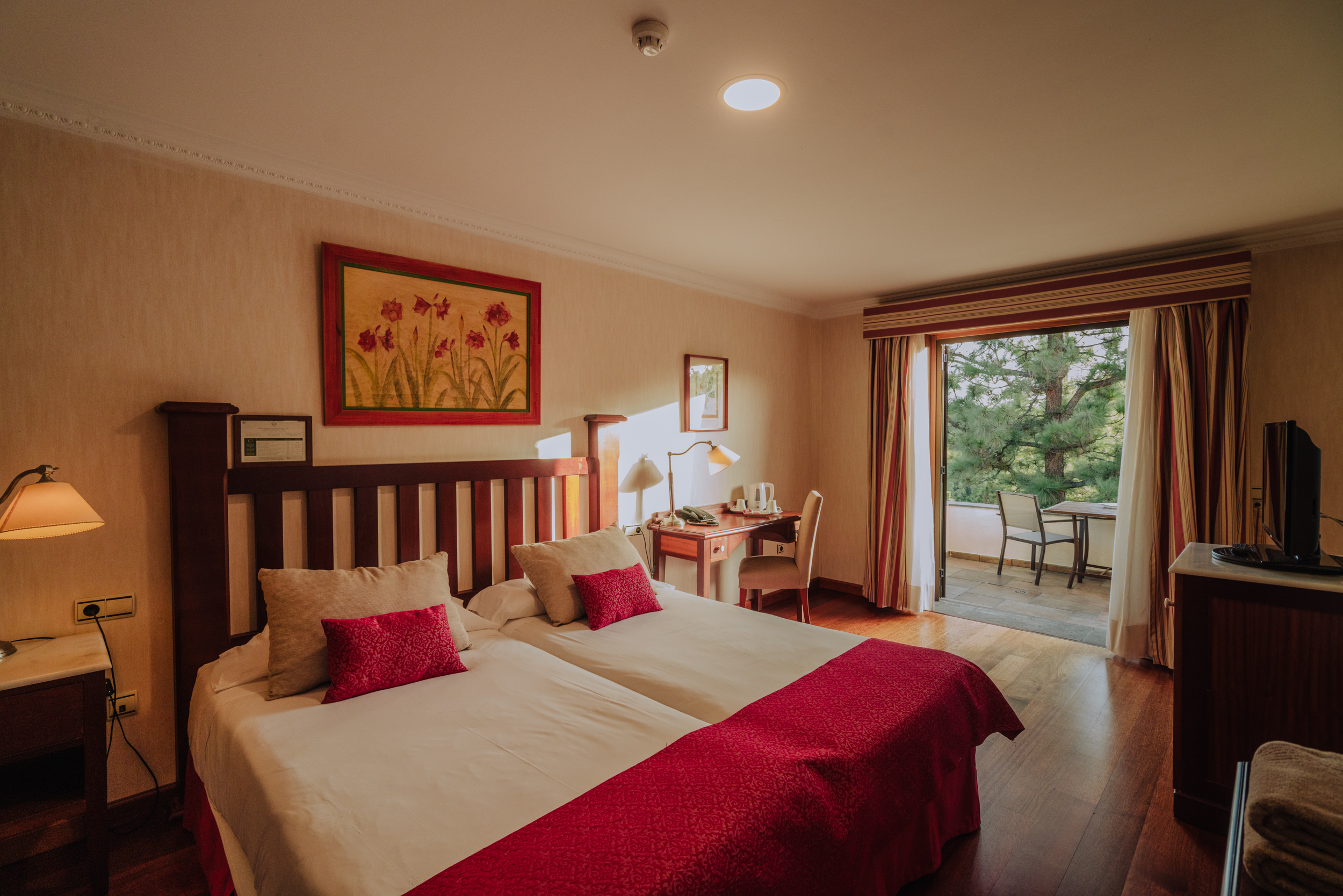 Room, Single, Garden View, Attic