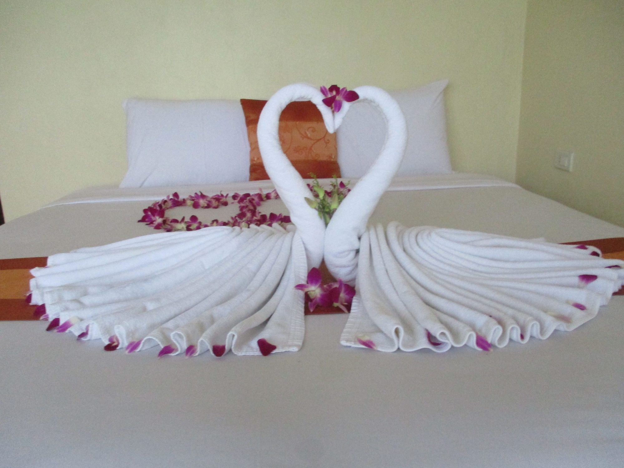 غرفة قياسية بسرير مزدوج بإطلالة على البحر، Phi Phi Green House 7/10