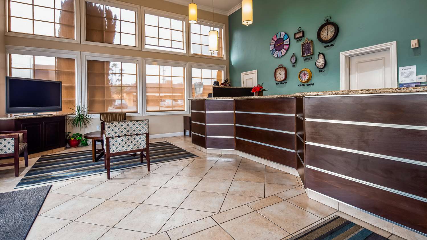 Lobby at Studio6 Corona, CA-West, CORONA - CA