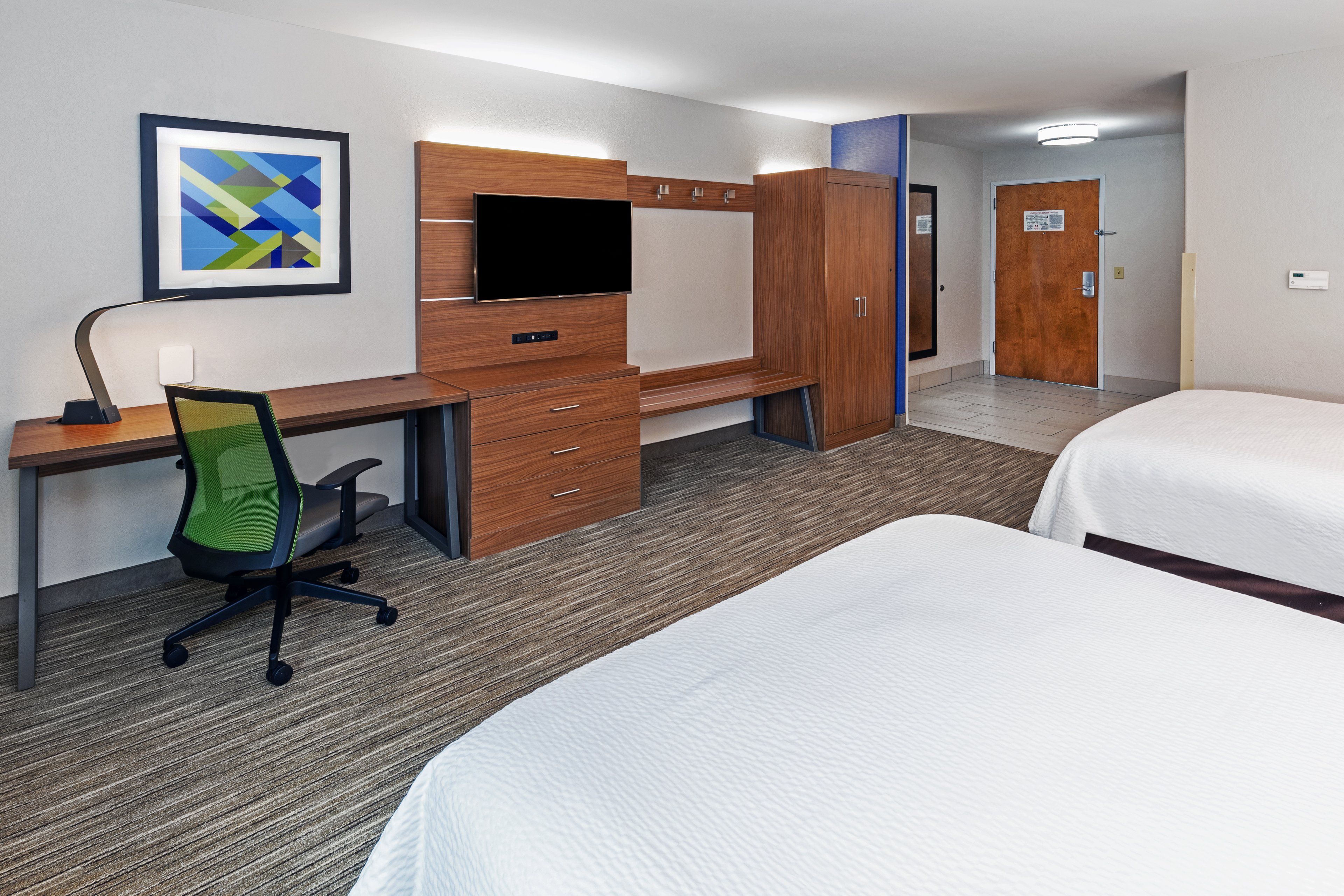 غرفة بسريرين كوين، Holiday Inn Express Hotel And Suites Lafayette South 3/4