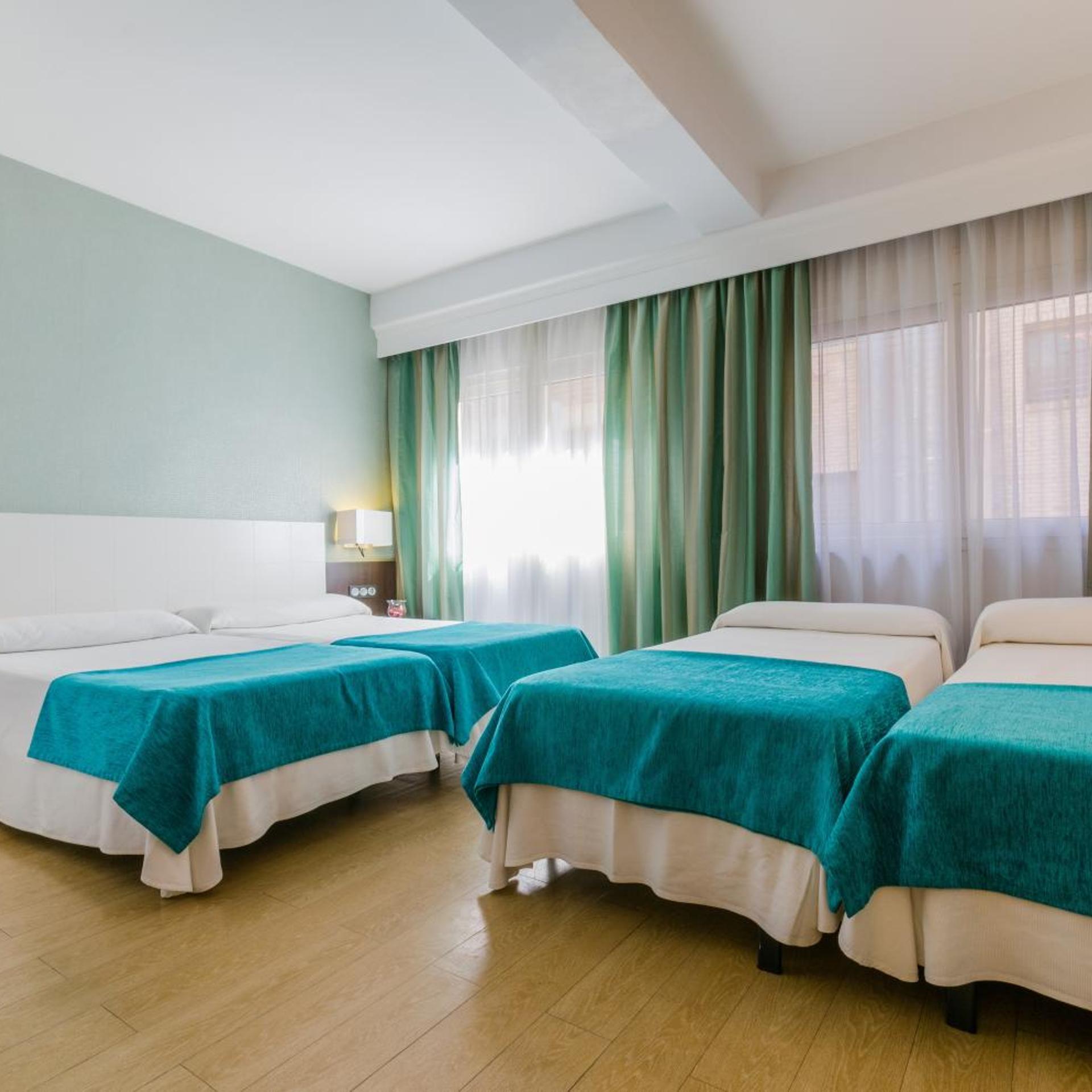 Room, Double Bed, Two Extra Beds