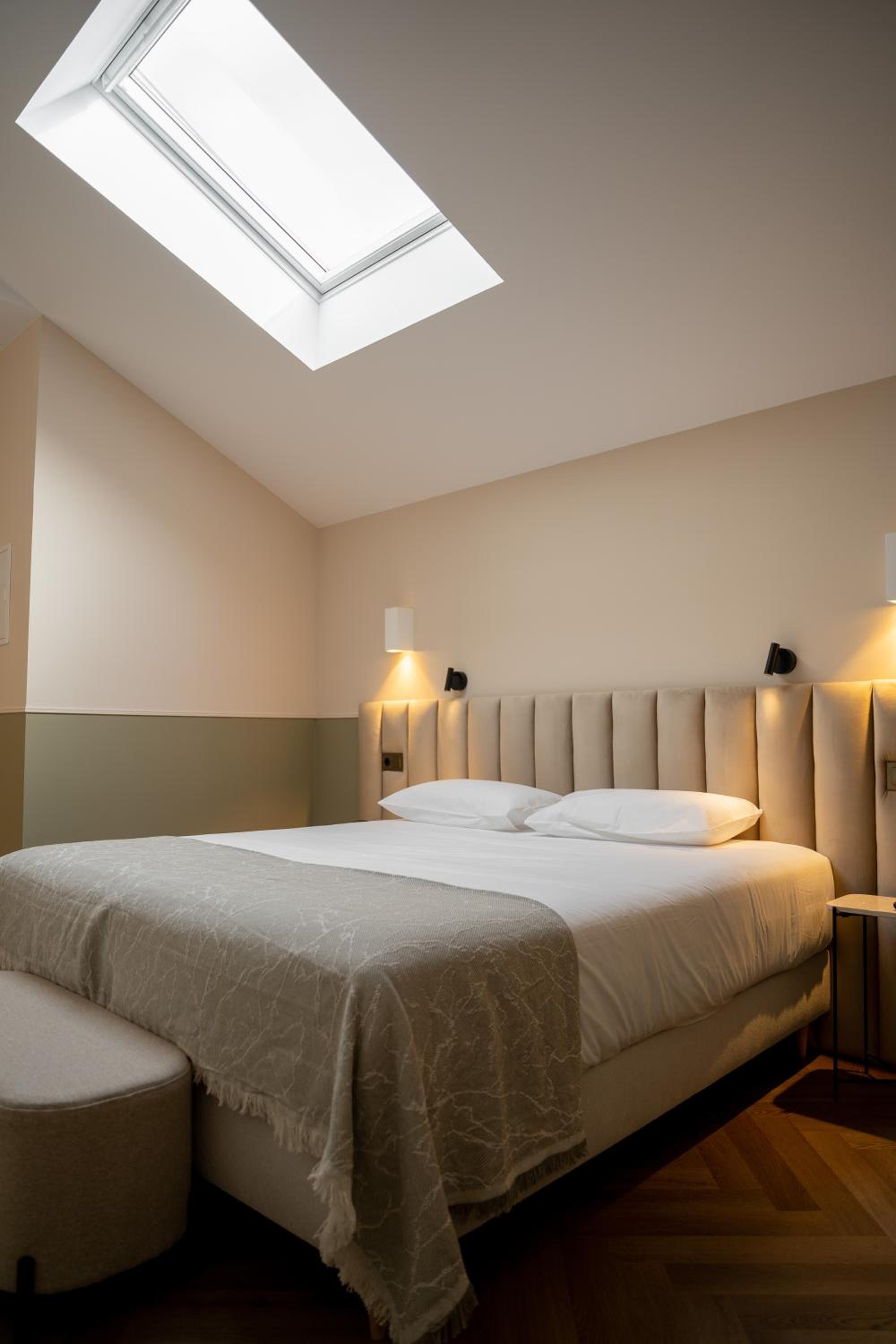 Room, Double Bed, Attic