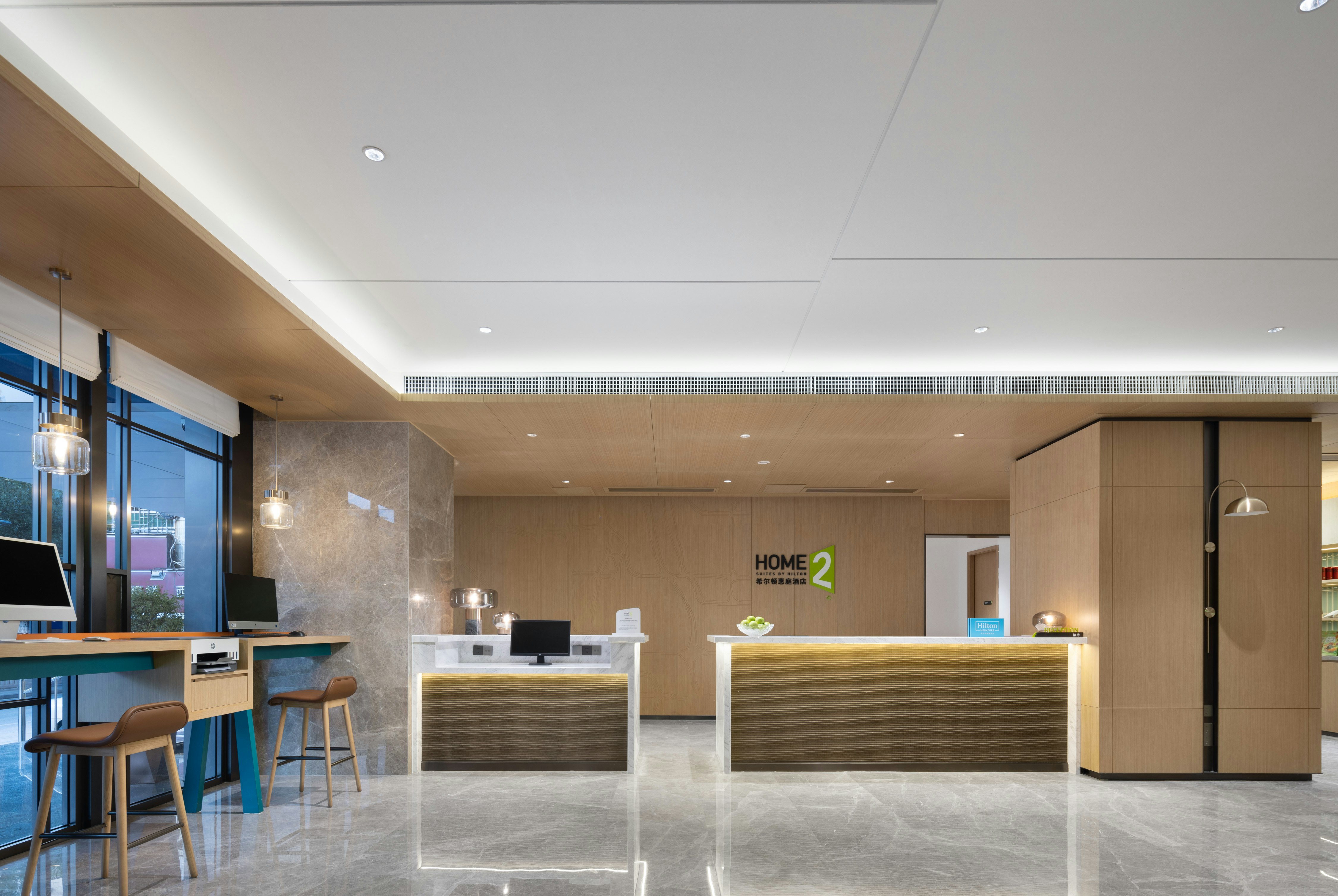 Lobby at Home2 Suites By Hilton Foshang Jiujiang, FOSHAN