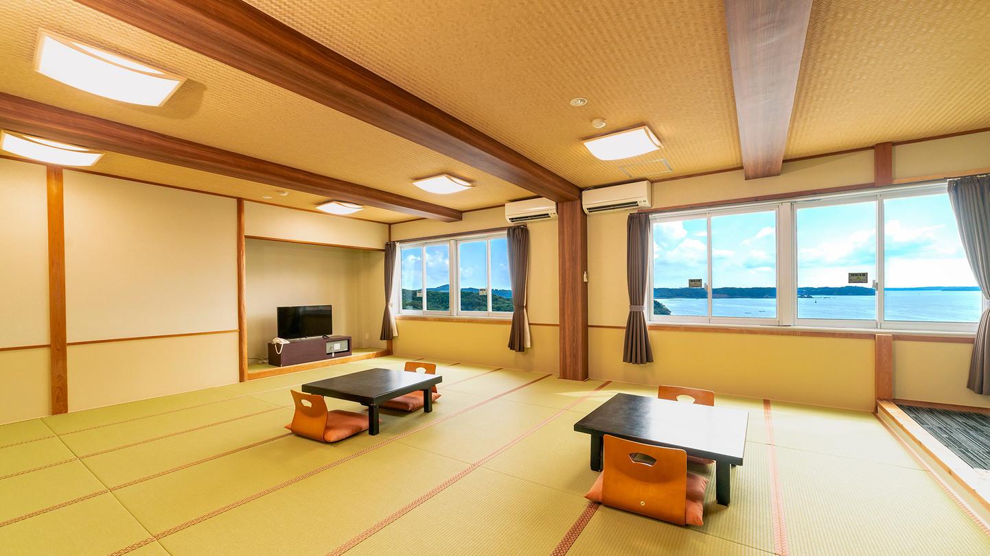 Economy, Side Ocean View, No Bathroom, Tatami