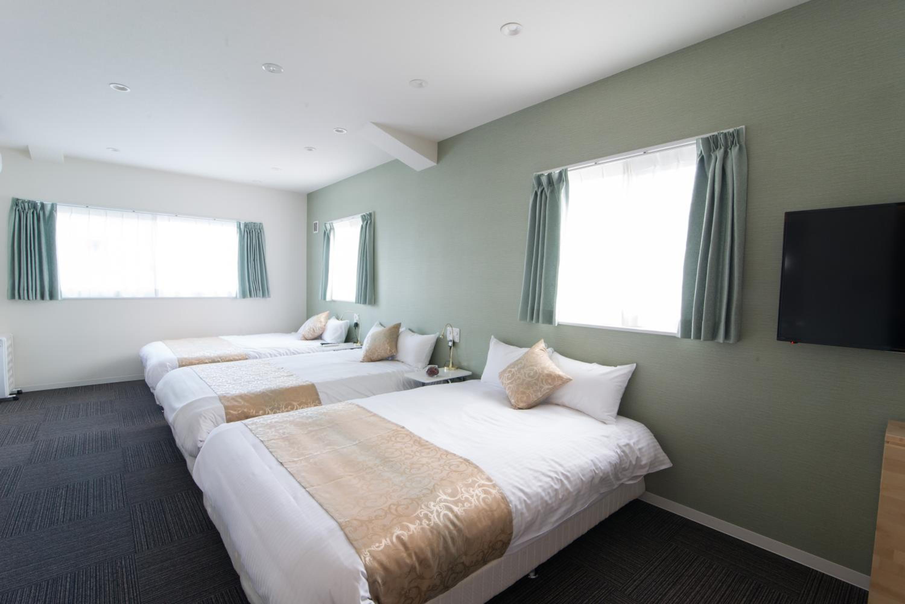 Deluxe, Triple, 3 Double Beds, Yufu Mountain View, Outdoor Bath