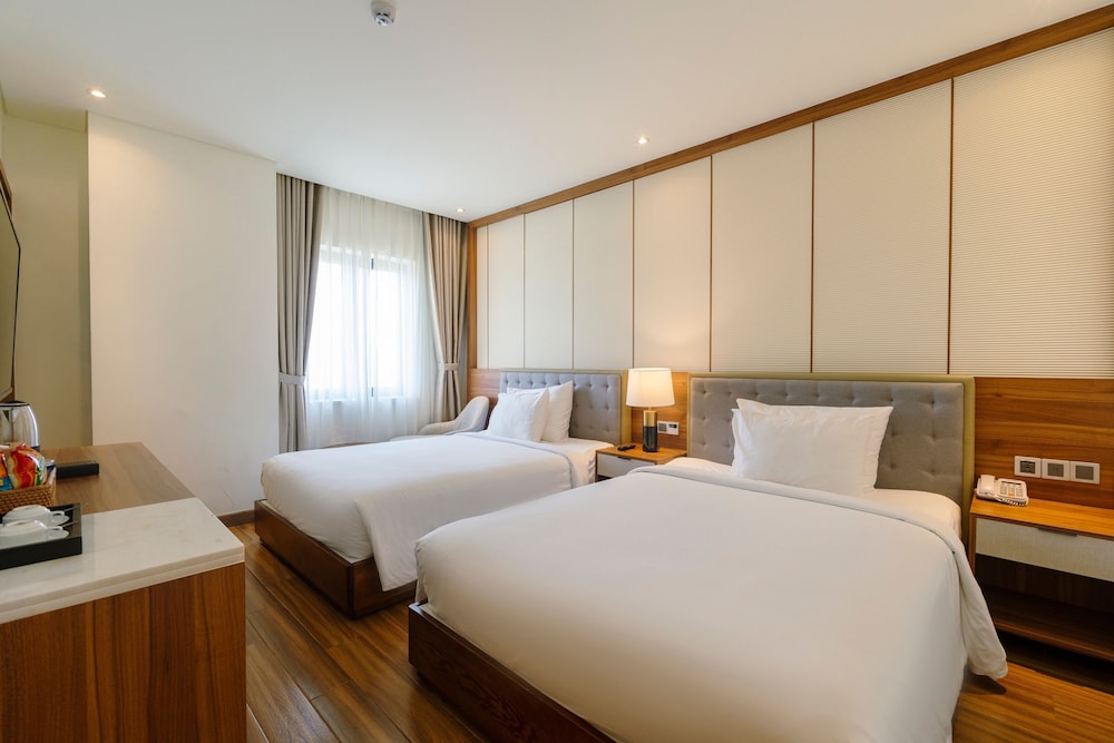 Deluxe, Twin Beds, Sea View