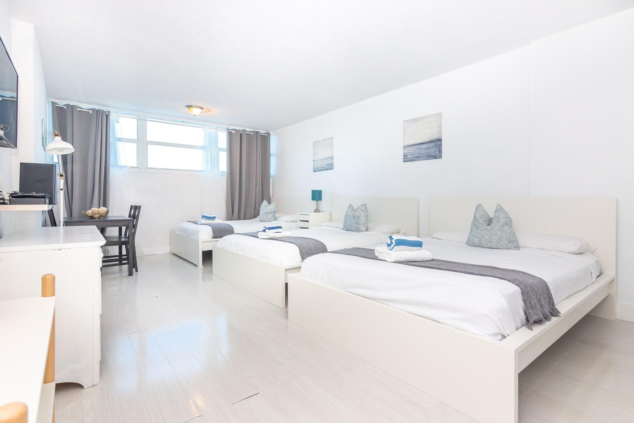 Studio, 3 Beds