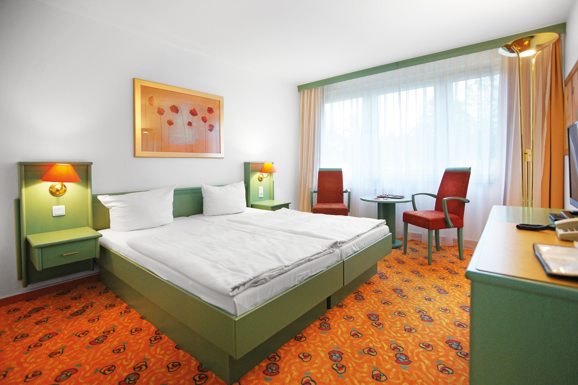 غرفة قياسية بسرير مزدوج، Ifa Schoneck Hotel & Ferienpark 4/8