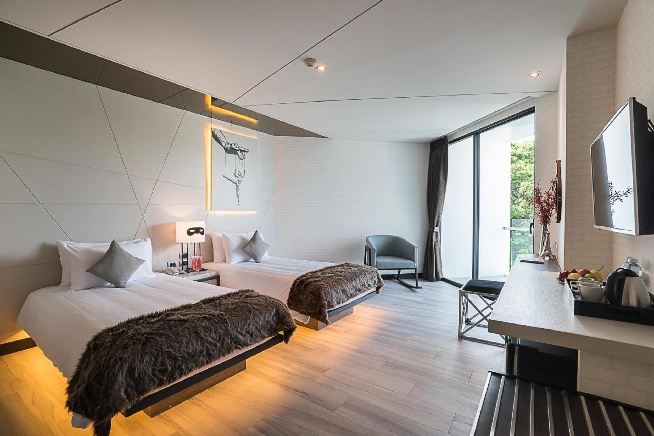 Semi Room, Deluxe, 2 Semi Double Beds