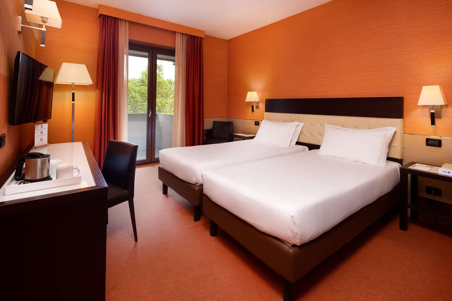 غرفة قياسية بسريرين منفصلين، Best Western Gorizia Palace Hotel 3/4