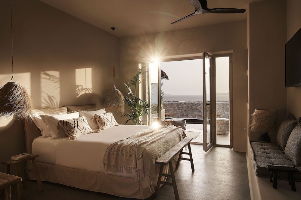 Pool, Aegean, Suite, King Bed, Sea View