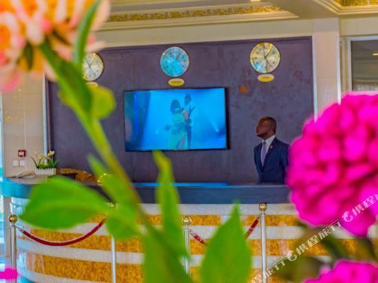 Lobby at Splendid Hotel, OUAGADOUGOU