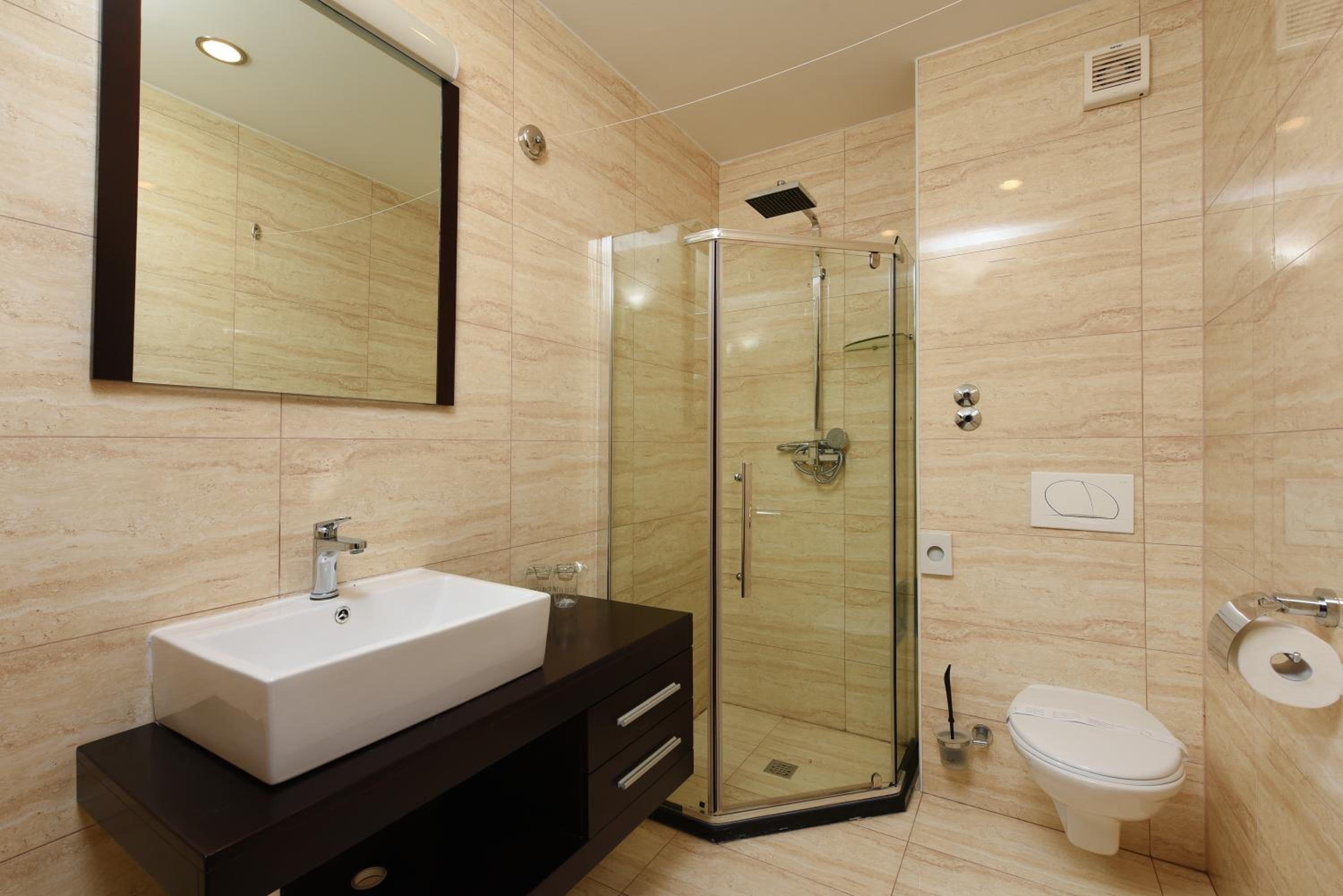 غرفة بسرير مزدوج بإطلالة على الحديقة، Hotel Park Smokva 8/10