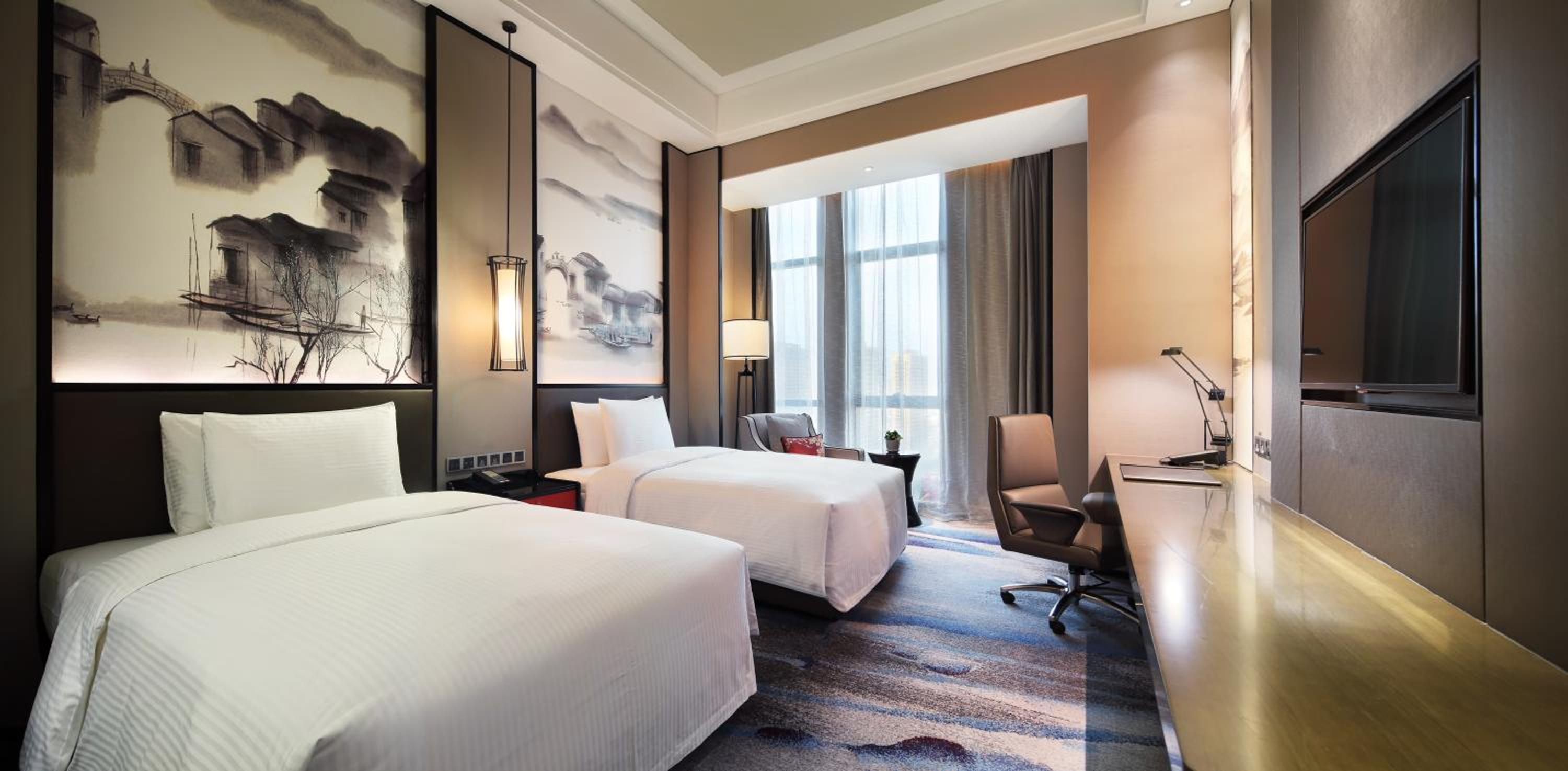 Deluxe, Twin Beds, Executive Level