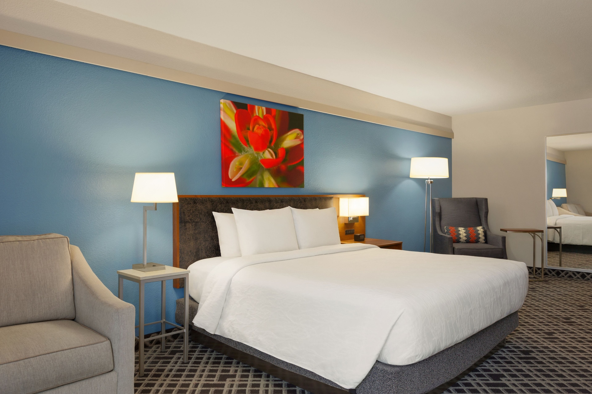 DELUXE, KING BED, SOFA