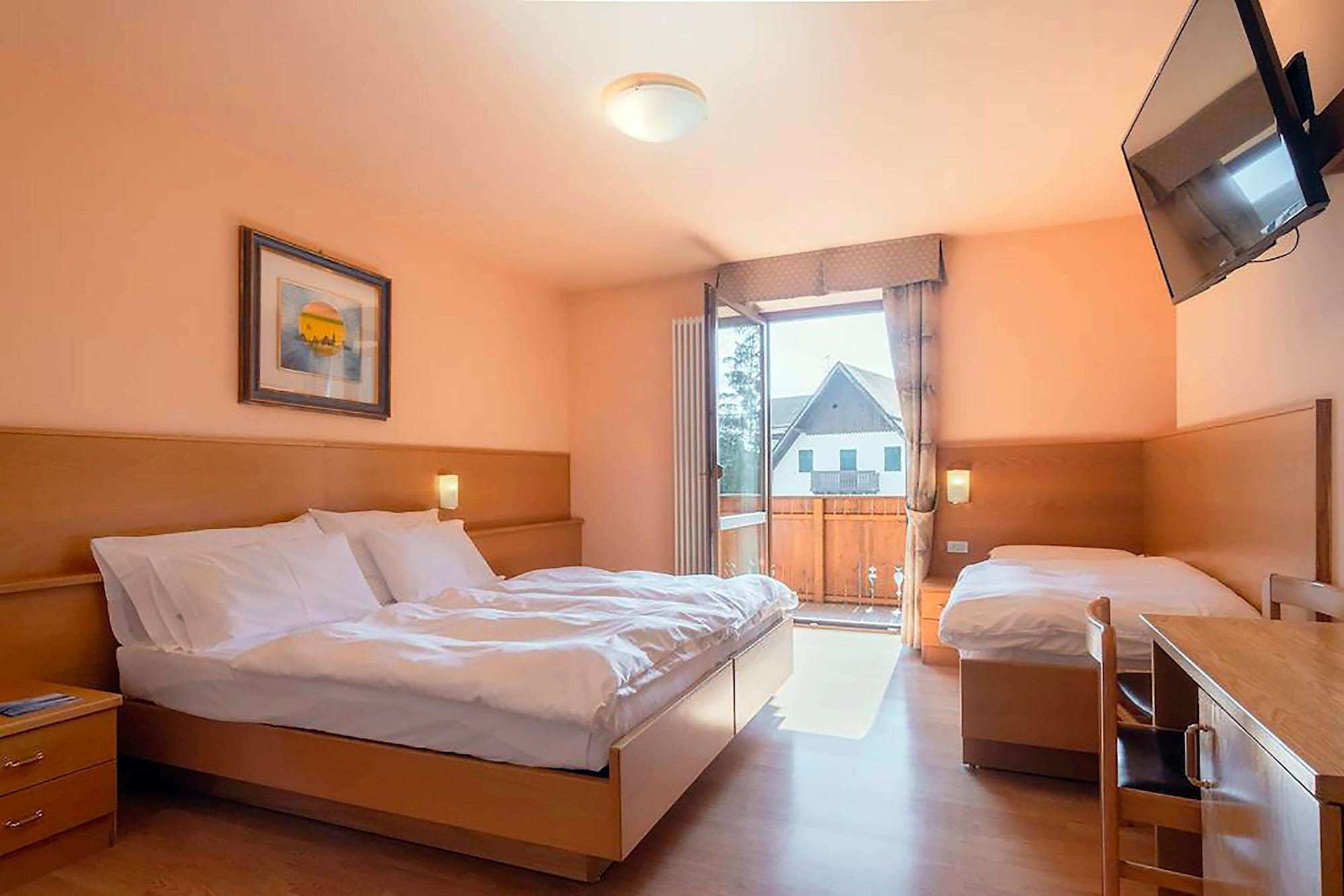 Family, Convertible Double Bed, Mountain View, Balcony