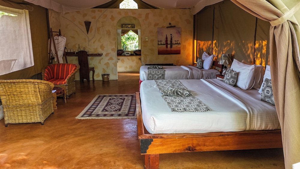 Luxury, Tent, King Bed, River View