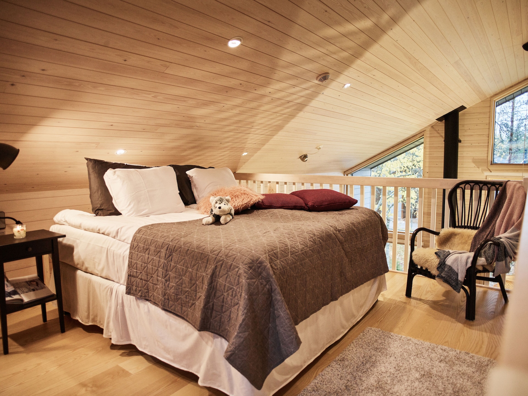 NORDIC, COTTAGE, DOUBLE BED