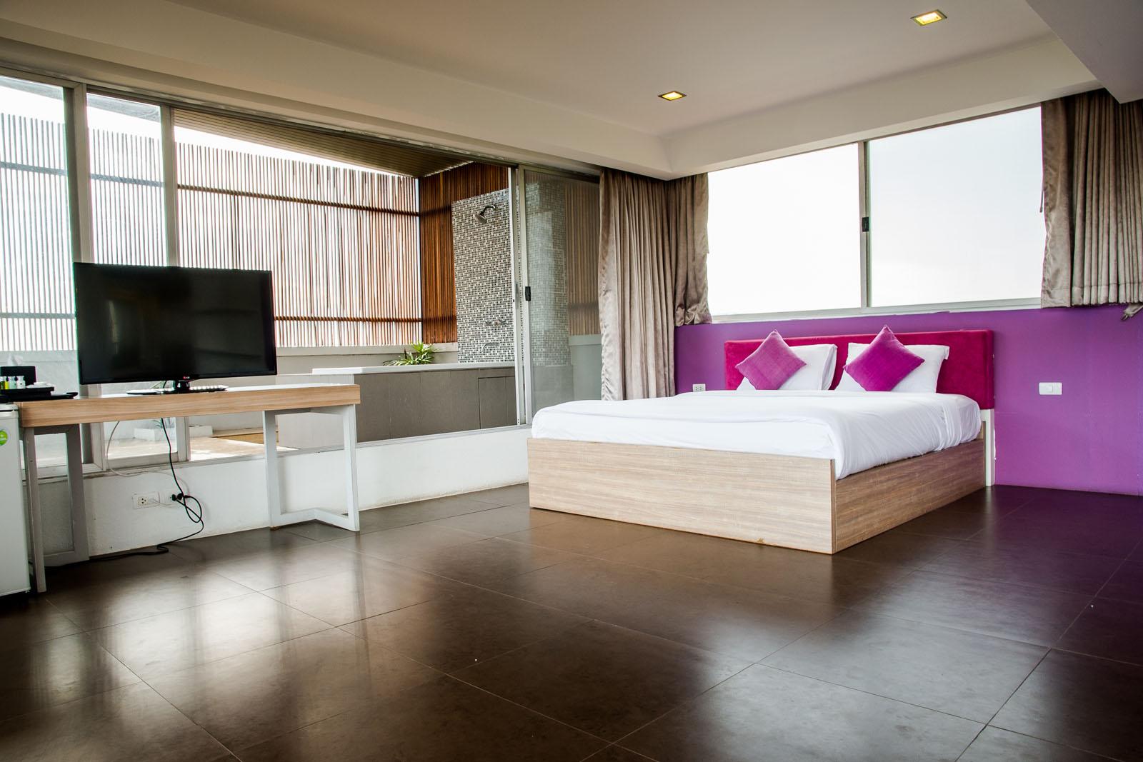 غرفة عائلية بسريرين مزدوجين، Lantana Pattaya Hotel And Resort 2/3