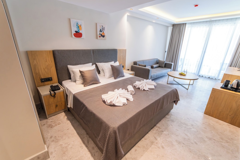 Swim Up, Deluxe, Suite, Double Bed, Sofa