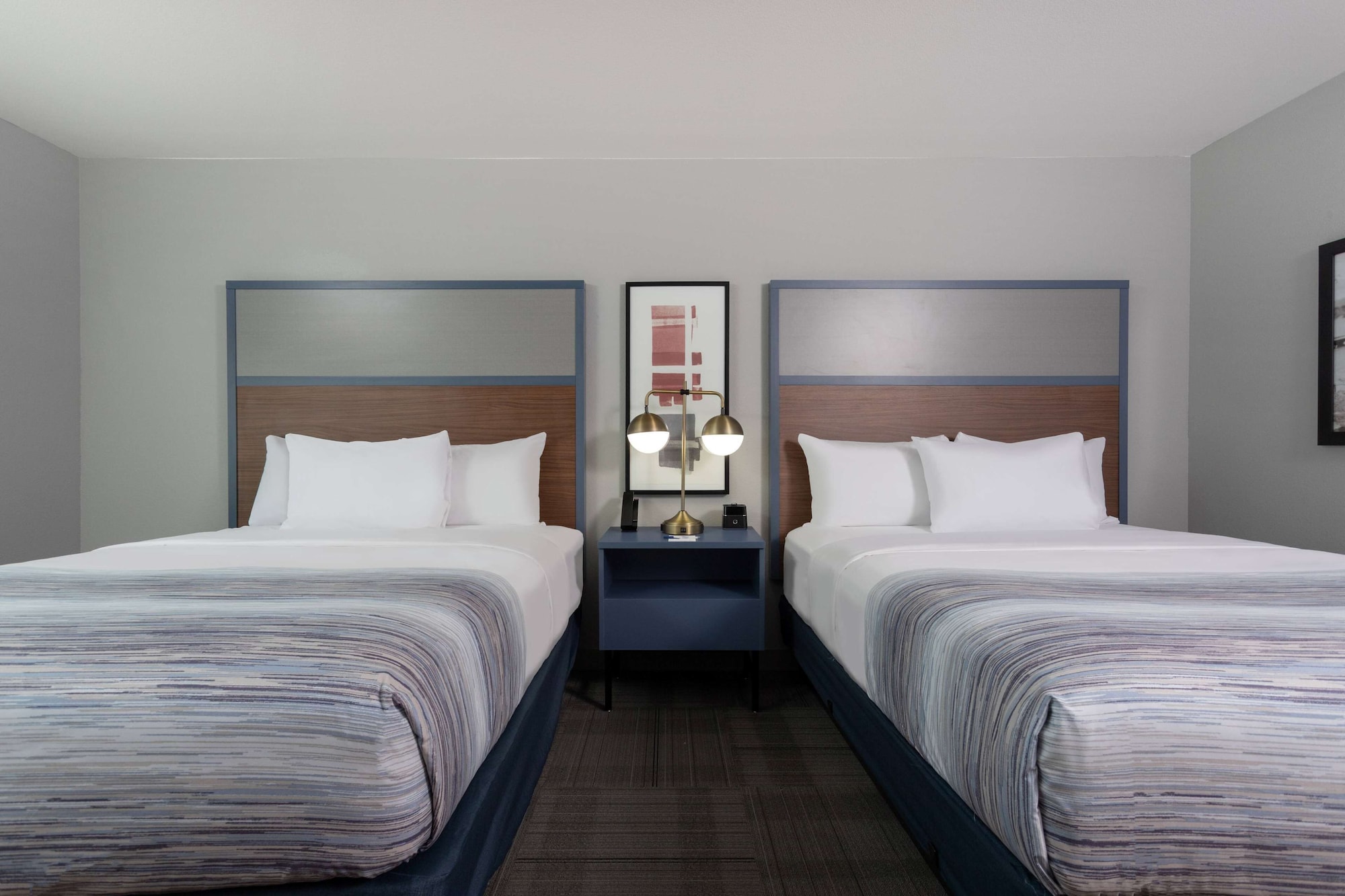 غرفة بزنس بسريرين كوين لذوي الإعاقة، AmericInn by Wyndham San Angelo 2/2