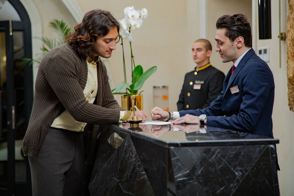 Lobby at Boutique 19 Hotel, BAKU