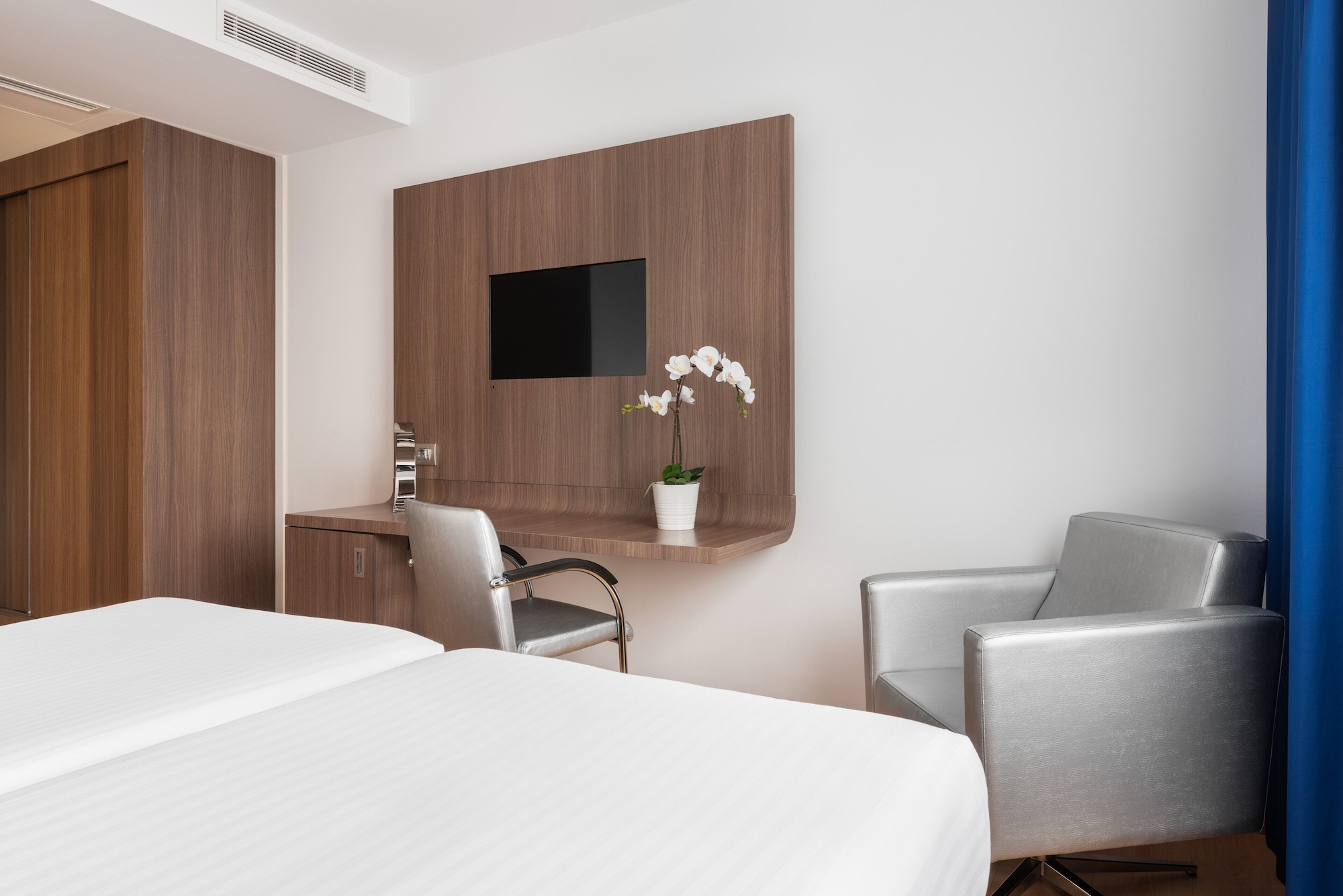 غرفة بسريرين منفصلين بإطلالة، Eurostars Blue Coruna 5/8