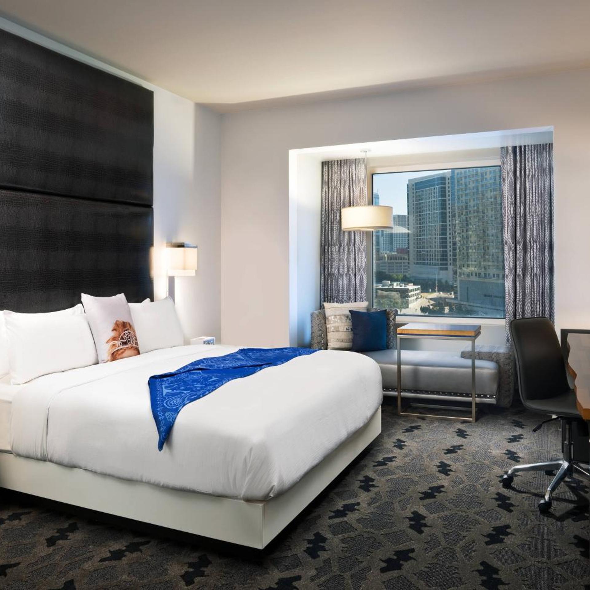 Superior, King Bed, City View, Top Floor
