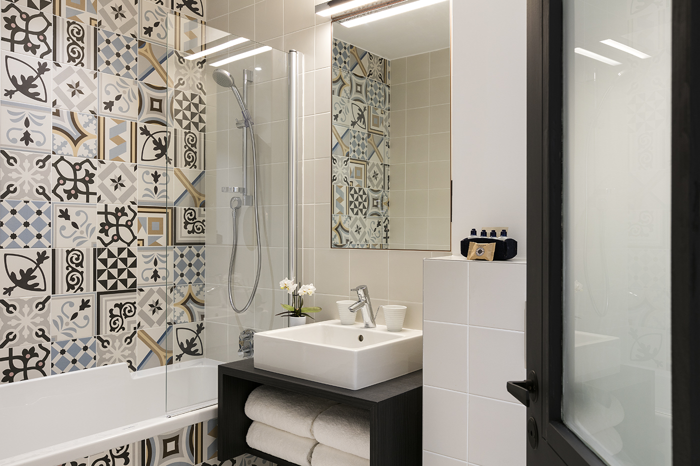 غرفة ديلوكس بسريرين منفصلين، Hotel Square Louvois 4/4