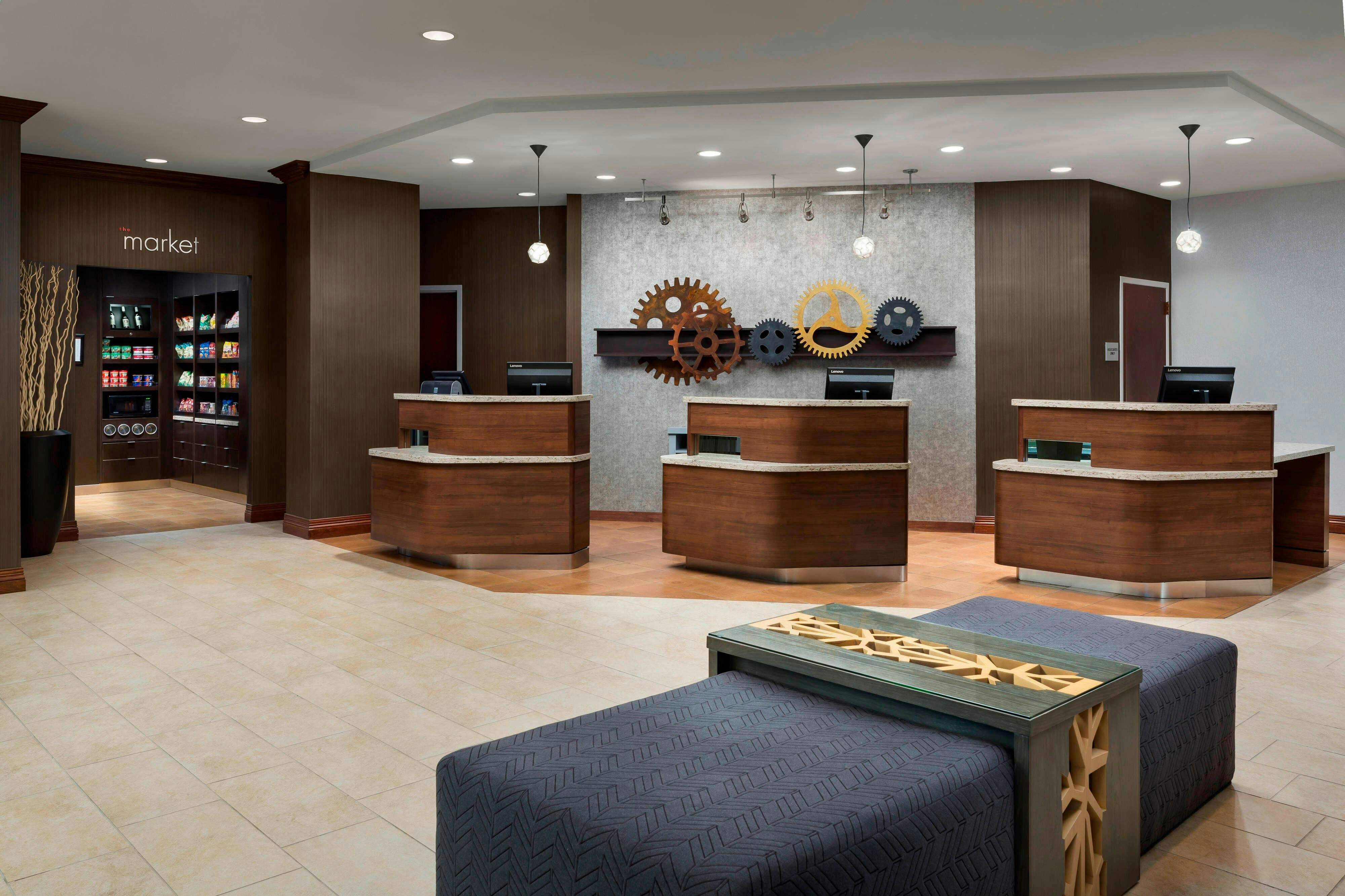Lobby at Courtyard By Marriott Austin Downtown Convention Center, AUSTIN - TX