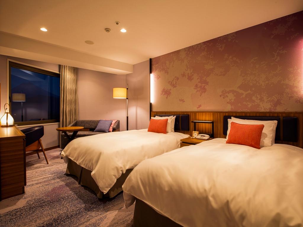 Semi Room, Standard, 2 Semi Double Beds, Mountain View
