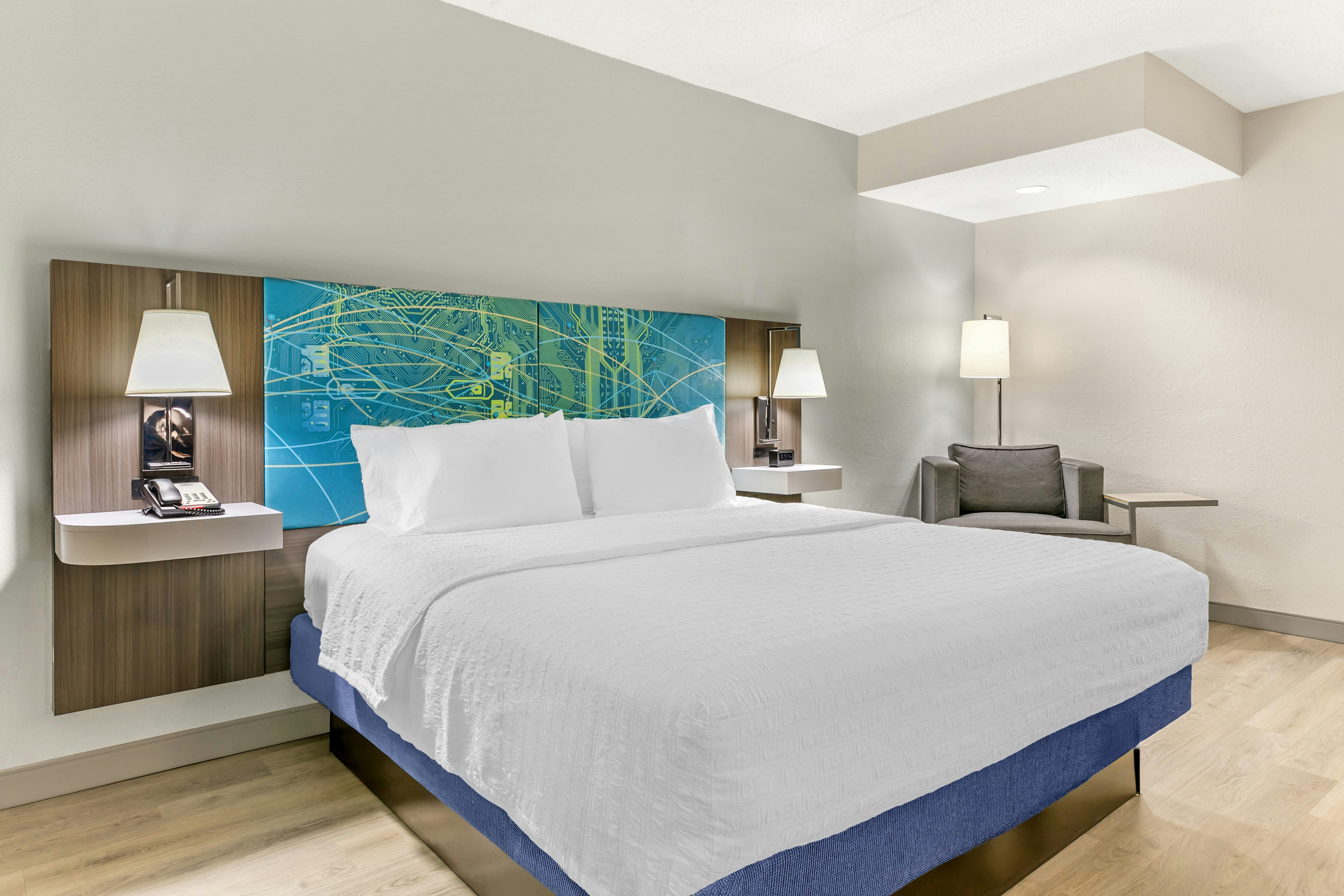 غرفة بسرير كينج، Hampton Inn Richmond 3/6